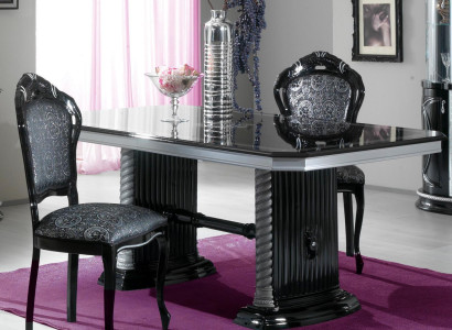 Classic r Dining table Living room Tables Italian Furniture Wood Table 185/230cm