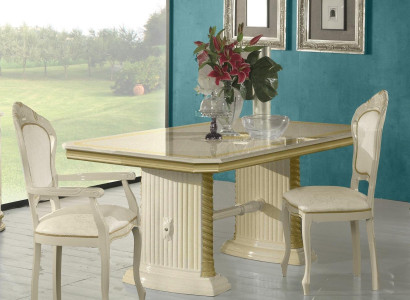 Style Dining table Table Real Wood Classic Designer Tables Italian Furniture