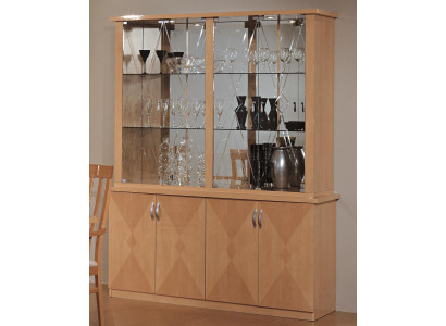 Classic Display case Wardrobe Italian Furniture Cabinets Furniture Showcases Beech new