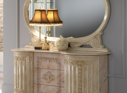 Mirror Chest of drawers Wardrobe Chests of drawers Sideboard Bedroom Set Wood Modern Style new