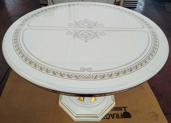 Design Dining table Dining room Living room Wood High Gloss Tables Italian Furniture