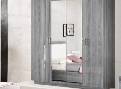 Wardrobe Cabinets Wardrobe Wall Unit 4 Doors Wood Furniture Bedroom new