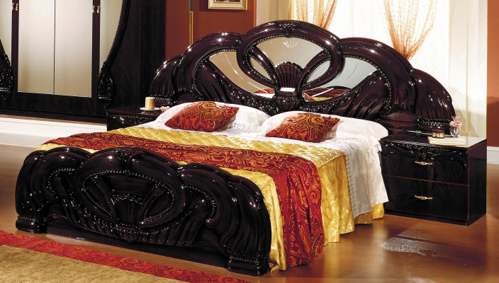 Exclusive Bed Design Upholstery Beds Double Beds Wood Italian Furniture new