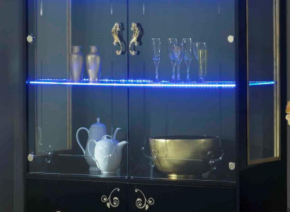 Chest of drawers Display case Chests of drawers Vitrinen Living room Sideboard Designer Wardrobe Cabinets