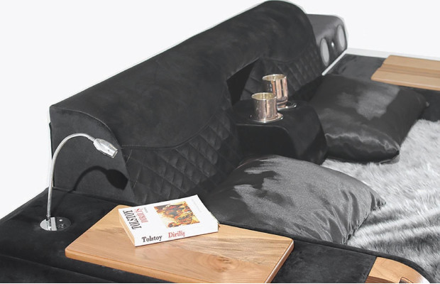 Bed with tv Lift TV Multifunction Beds Double bed Bedroom