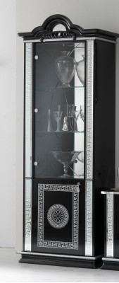 Display case Wood Wardrobe Classic Showcases Wood Cabinets Design Living room Glass