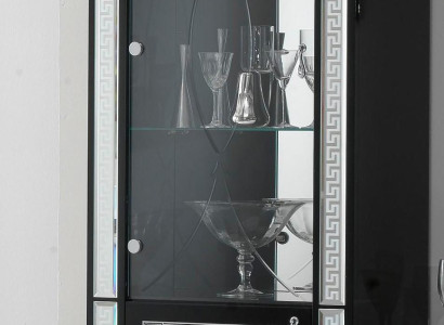 Display case Wood Wardrobe Classic Showcases Wood Cabinets Design Living room Glass