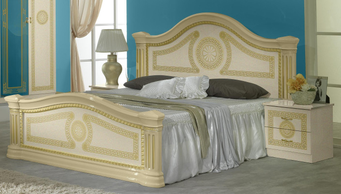 Classic s Bed Double bed Sti Beds Upholstery Italian Furniture Wood