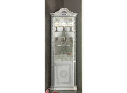 Corner Cabinet Luxury Display Case Showcases Wardrobe Wood Cabinets Italian Style Furniture