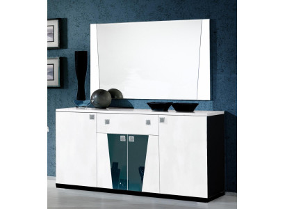 Chest of drawers Buffet Sideboard Mirror Chests of drawers Wood Big Modern Sideboard Wardrobe 2-piece