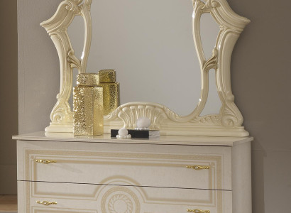 Consoles Table Chest of drawers with Mirror Luxury Furniture Set Console 2pcs. Made in Italy