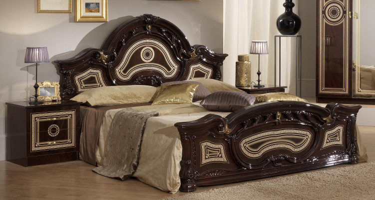 Designer Upholstered bed Bed BettenWooden bed Double bed Marriage bed Designer bed new