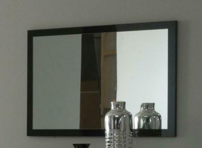 Mirror wooden frame Wall mirror Classic r Designer Mirror 90x60cm Wood xxl big