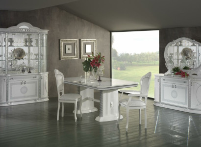 Mirror Sideboard Dining table Display case Upholstery Suite Kitchens Living room Dining room