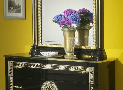 Mirror Chest of drawers Wardrobe Chests of drawers Sideboard Bedroom Set Wood Modern Style new