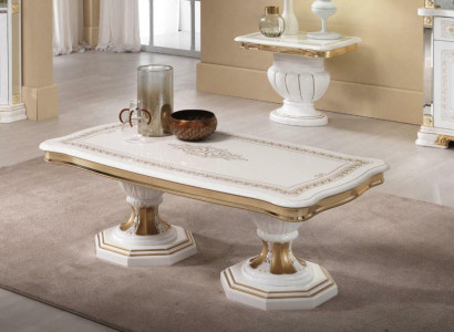 Luxury Living room Table Coffee table Design Tables Style Furniture Rectangular wooden table