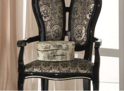 Wood Chair Dining room chair Designer Textile Royal Chairs Armchair Italy Furniture