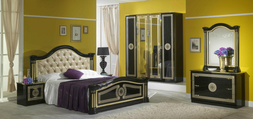 Mirror Chest of drawers Wardrobe Chests of drawers Sideboard Bedroom Set Wood Modern Style new