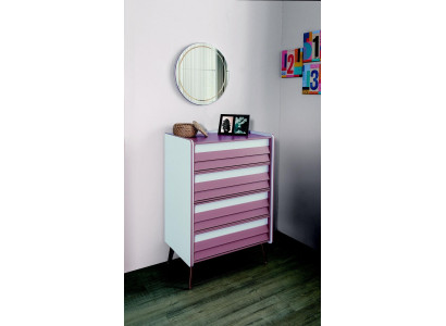Chest of drawers with Mirror Wood Chests of drawers Furniture Wardrobe Childrens room Rosa new