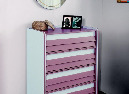 Chest of drawers with Mirror Wood Chests of drawers Furniture Wardrobe Childrens room Rosa new