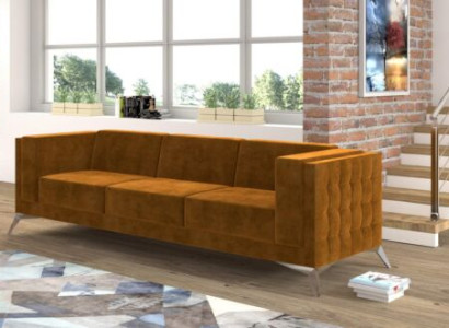 Big Couch Upholstery Sofa Textile Chesterfield Couches Fabric xxl Three Seater 3 Seater