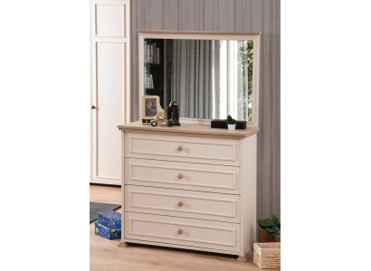Chest of drawers with Mirror Luxury Console Chests of drawers Bedroom Childrens room