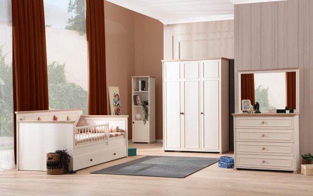 Chest of drawers with Mirror Luxury Console Chests of drawers Bedroom Childrens room