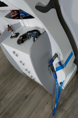 Designer Chests of drawers Wardrobe Shelf Childrens room Chest of drawers Petrol station new