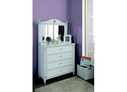 Childrens room Modern Chest of drawers with Mirror with Drawers Furniture Designer Room