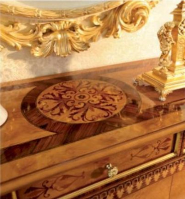 Brown Wood Sideboard for the Dining room - Elegant Furniture Wardrobe Sideboard