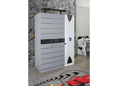 Wardrobe Wood Wardrobe Coat rack Furniture Childrens room Cabinets