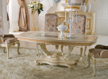 Luxury Dining table Dining room table Dining area Table Tables Baroque Dining room