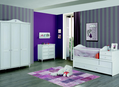Childrens room Set Childrens bed Wardrobe Chest of drawers Bedroom