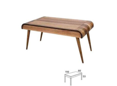 Wood Coffee table on wooden legs for your living room Original design model new