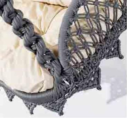Swing armchair hanging basket hanging swing hanging chair garden chair hanging chair