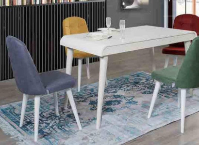 Dining room Dining set Furniture Set Seat Dining table Upholstery Suite 5pcs.