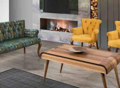 Seating set Stool seat cushions Furniture Set Couch Sofa Coffee table 4 pieces. sets