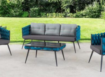 Terrace Suite Luxury Sofa set Three-seater Two-seater Coffee table