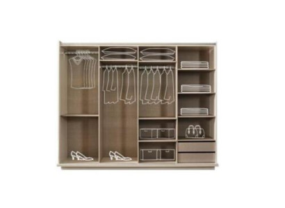 Wardrobe Design Mirror Furniture Italian Style Bedroom