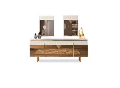 Modern Sideboard with Mirror Sideboards White Highboard Chest of drawers
