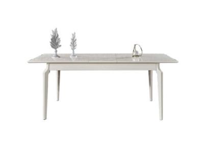 Dining table Table Furniture Dining room Living room Luxury White Wood Design