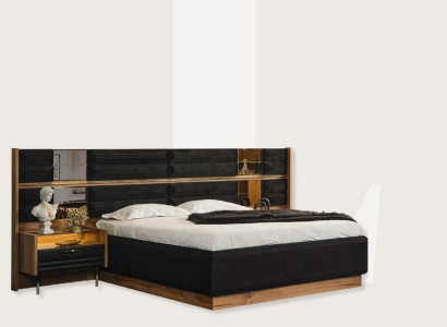 Modern Bed Black Design Luxury Double bed Design Beds Furniture