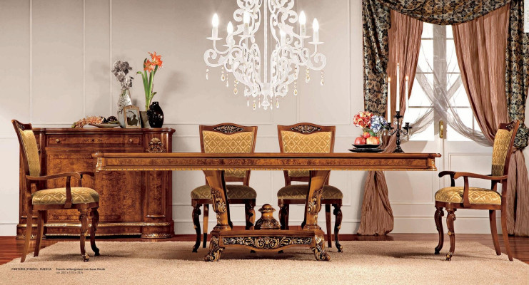 Dining room Suite Dining area Dining table Chairs Dining set Table Wood 5pcs