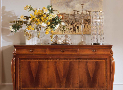 Sideboard Chest of drawers Luxury Cabinets Chests of drawers Living room Wood Brown Furniture