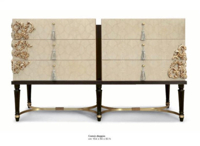 Chest of drawers Sideboard Luxury Cabinets Chests of drawers Bedroom Wood Beige