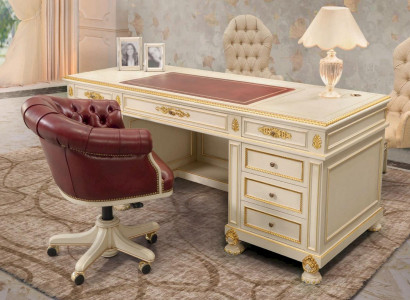 Luxury Desk Tables Wood Office Office Table Style White Furniture
