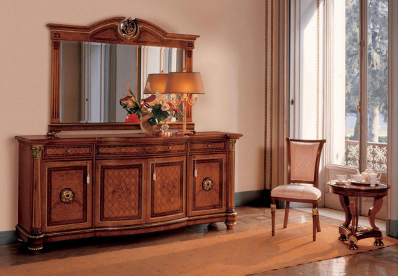 Sideboard Chest of drawers Cabinets Chests of drawers Wood Living room Furniture Wardrobe XXL Brown