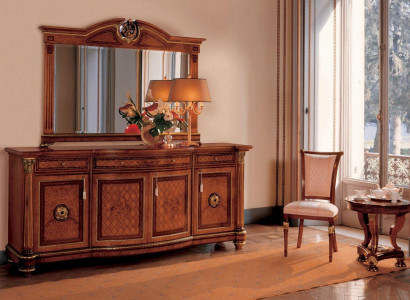 Sideboard Chest of drawers Cabinets Chests of drawers Wood Living room Furniture Wardrobe XXL Brown