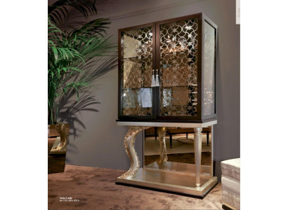 Home bar bar cabinet bar wine rack wine cabinet wardrobe display case gold