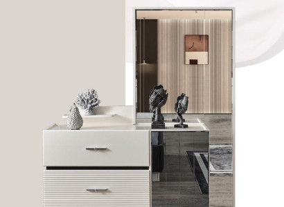 Chest of drawers with Mirror Living room Chest of drawers Drawers Sideboard Design